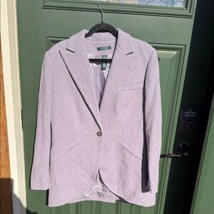 Lauren Ralph Lauren Light Purple Blazer